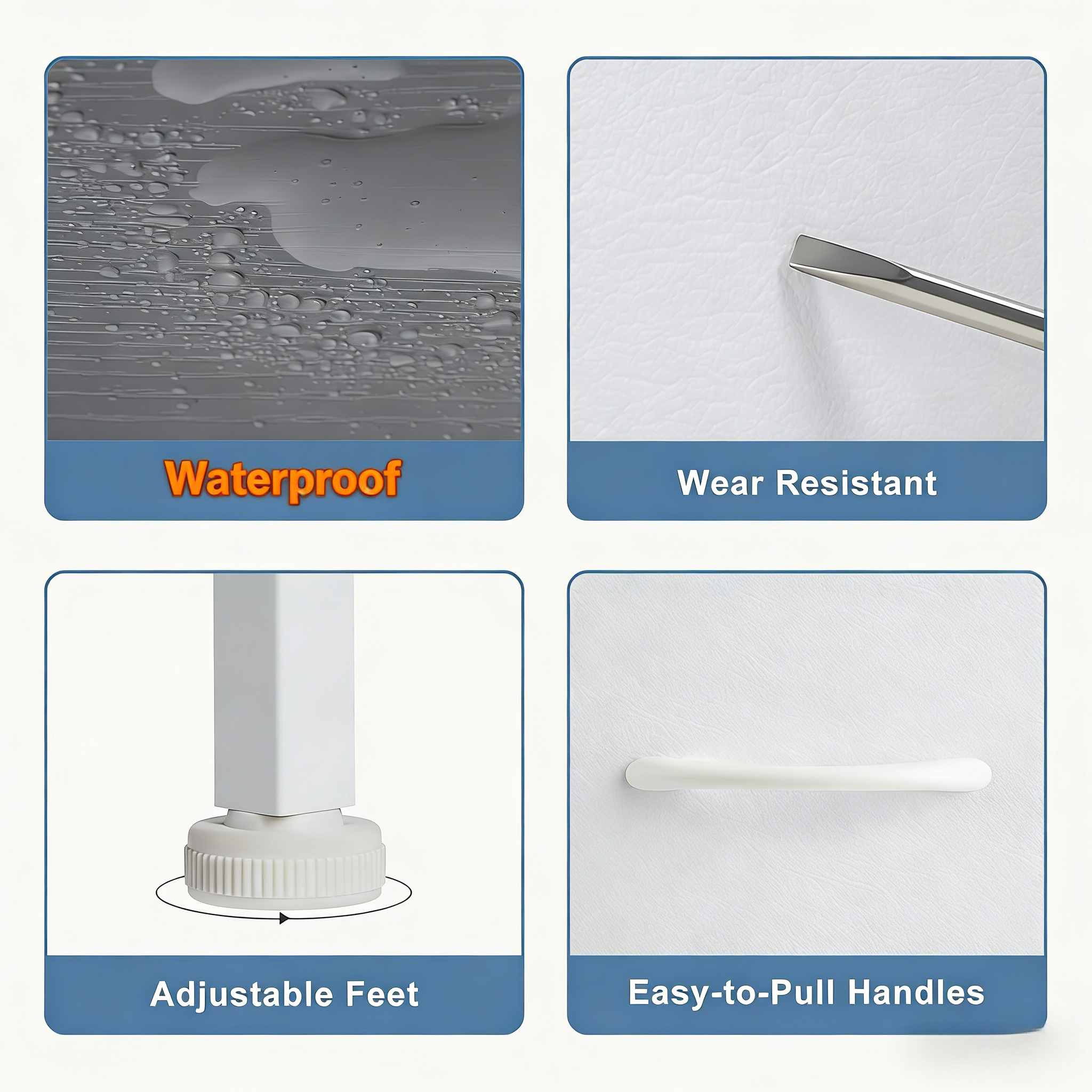 Nightstand Small Dresser with 2 Fabric Drawers Side Tables Bedroom End Table Kids Bedside Storage Furniture for 20 inch Tall Night Stand for Closet